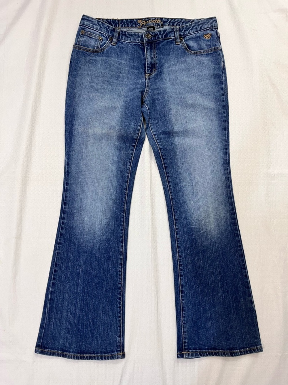 Anisette Women's Mid-Rise Bootcut Jeans size 15